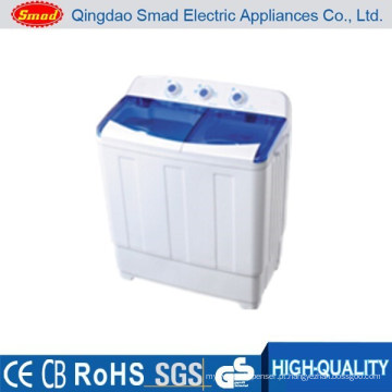 Máquina de lavar roupa semi-automática compacta